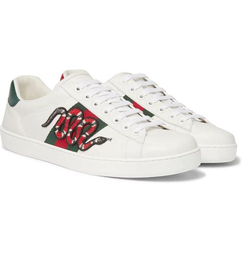 white gucci sneakers men ace|gucci ace sneakers men outfit.